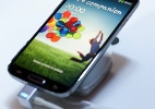 Galaxy S4 propõe nova forma de usar smartphones e exige 'treino' do usuário   (Foto: Allison Joyce/Getty Images/AFP)