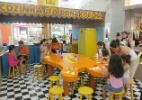 Shopping oferece oficina de pipoca de chocolate para crian�as