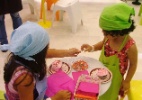 Rio de chocolate � atra��o para crian�as em shopping de S�o Paulo