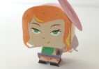 Aprenda a fazer a boneca de papel da pizza que tamb�m � princesa