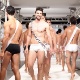 Misters desfilam de sunguinha branca na final do Mister São Paulo 2014 - Rafael Ribeiro/Divulgação