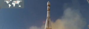 Retorna do espaço nave russa com ratos e lagartos a bordo  (Foto: Roscosmos)