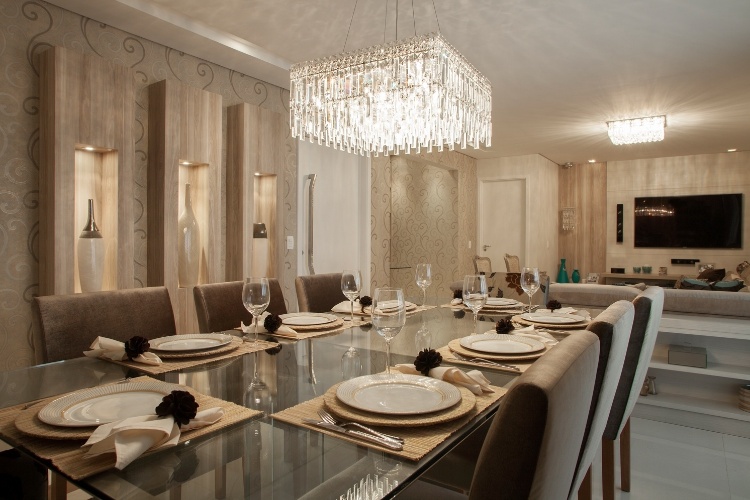 Inspire se nos projetos incríveis para salas de jantar Casa e Decoraç u00e3o UOL Mulher Aparador Turquesa ~ Inspire se nos projetos incríveis para salas de jantar Casa e Decoraç u00e3o UOL Mulher
