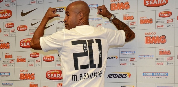 Assunção é o único jogador a atuar com o número da camisa fixo no Santos