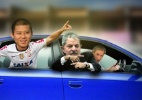 Buemba! Zizao e Lula já sabem ler!  (Foto: Arte UOL)