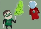Cartunista brasileiro tira sarro de super-heróis no livro 