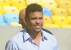 Ronaldo se junta à legião de fãs do Candy Crush e até reclama por não passar de fase  (Foto: Antonio Scorza/UOL)