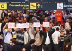 Aeroporto Santos Dumont, no Rio, reabre para pousos e decolagens após 11 horas  (Foto: Adriano Ishibashi/Frame/Estadão Conteúdo)