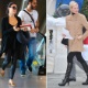 Celebridades mostram erros e acertos na hora de usar legging - Agnews, Getty Images e Grosby Group