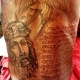 Tatuador erra grafia de trecho bíblico nas costas de astro da NBA - Reprodução/Instagram