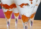 Merengue de Caqui com Licor