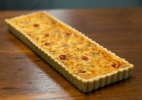 Quiche de Queijo de Cabra, Manjericão e Tomate-cereja Quiche de Queijo de Cabra, Manjericão e Tomate-cereja