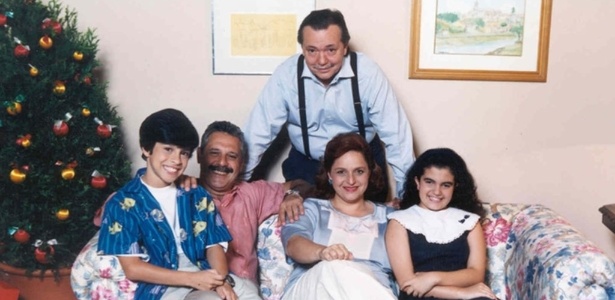 Elenco de "Mundo da Lua", série infantojuvenil produzida pela TV Cultura em 1991