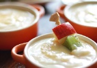Fondue de Coco e Frutas Fondue de Coco e Frutas