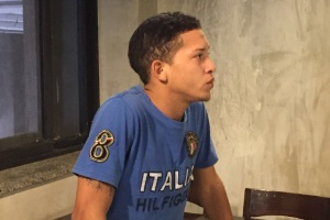 Lucas Perdomo Duarte Santos, jogador do Boa Vista acusado de estupro coletivo