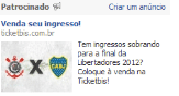 Reprodução de página no Facebook