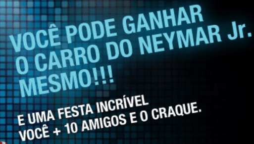 neymar promoção