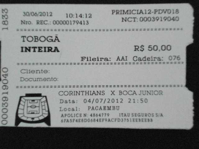 ingresso falso