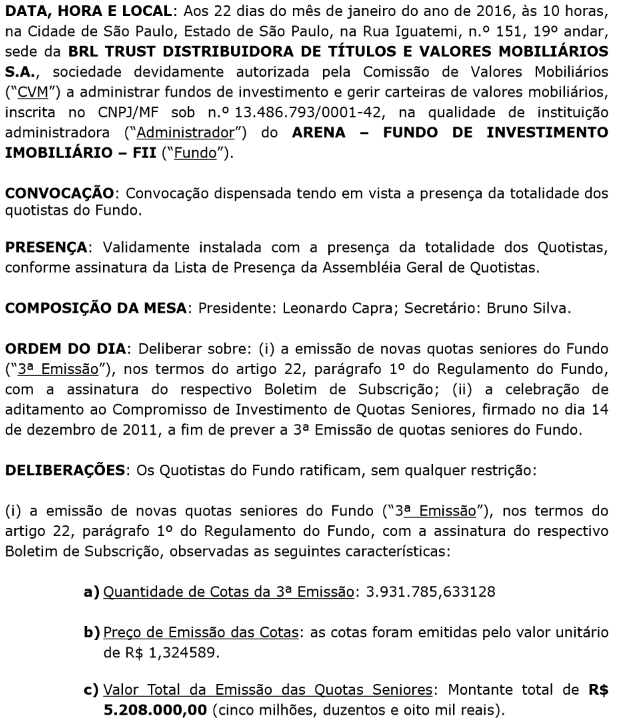 Para pagar conta, Arena Corinthians precisou de aporte de R$ 5 mi