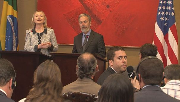 Hillary Clinton no Brasil