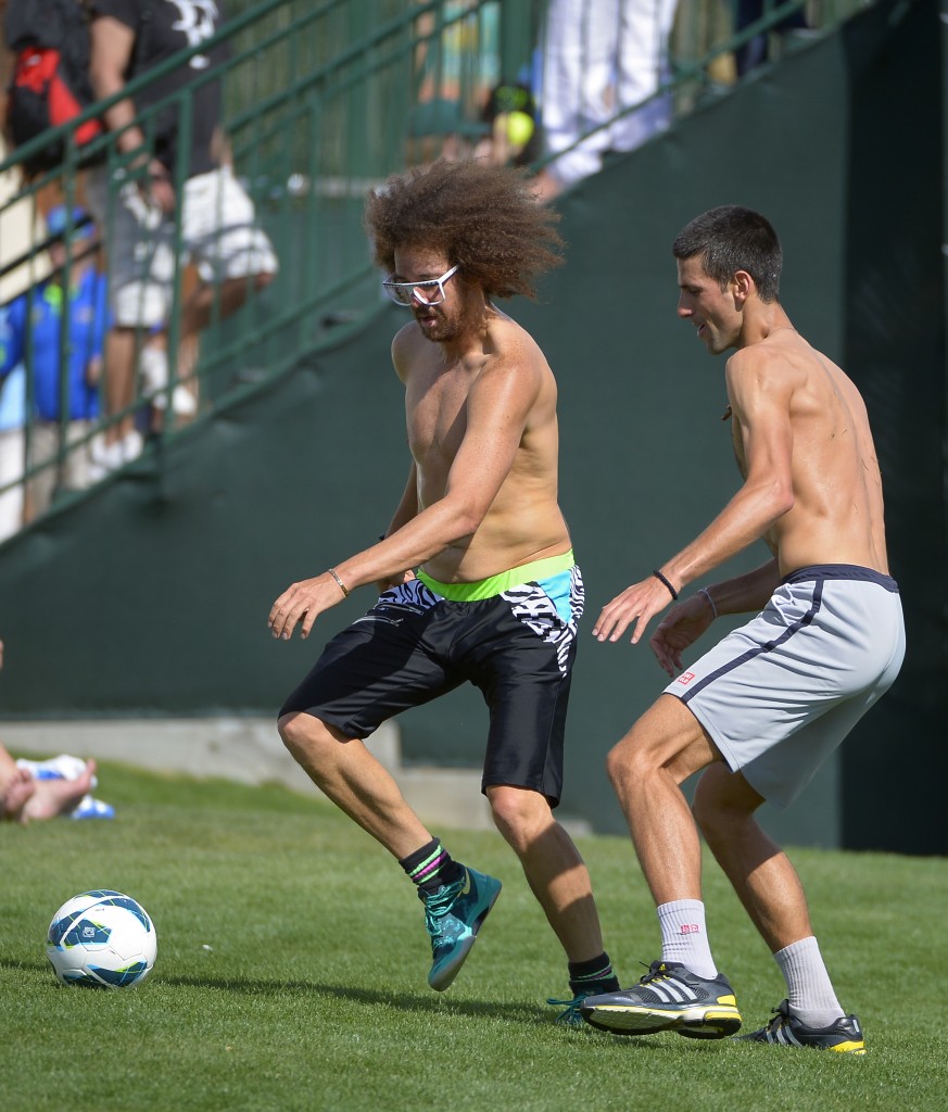 Redfoo, Novak Djokovic