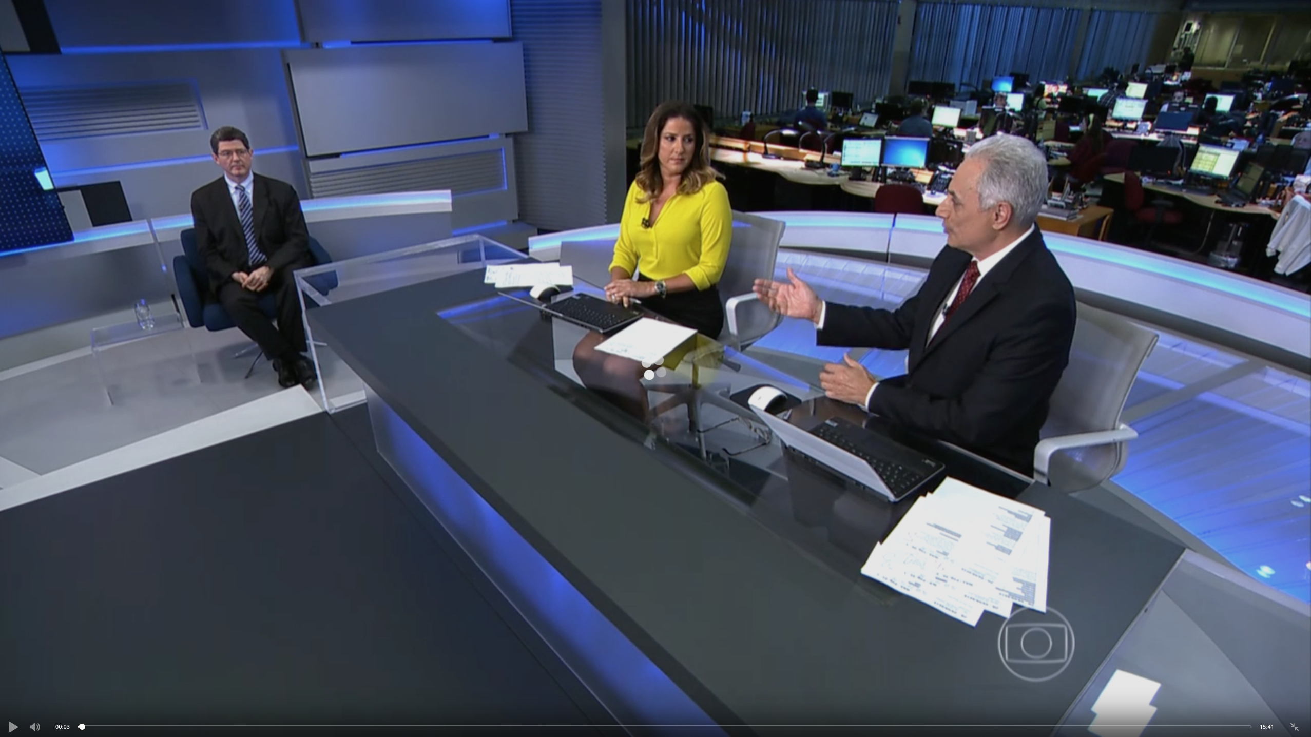 Jornal da globo apresentadores