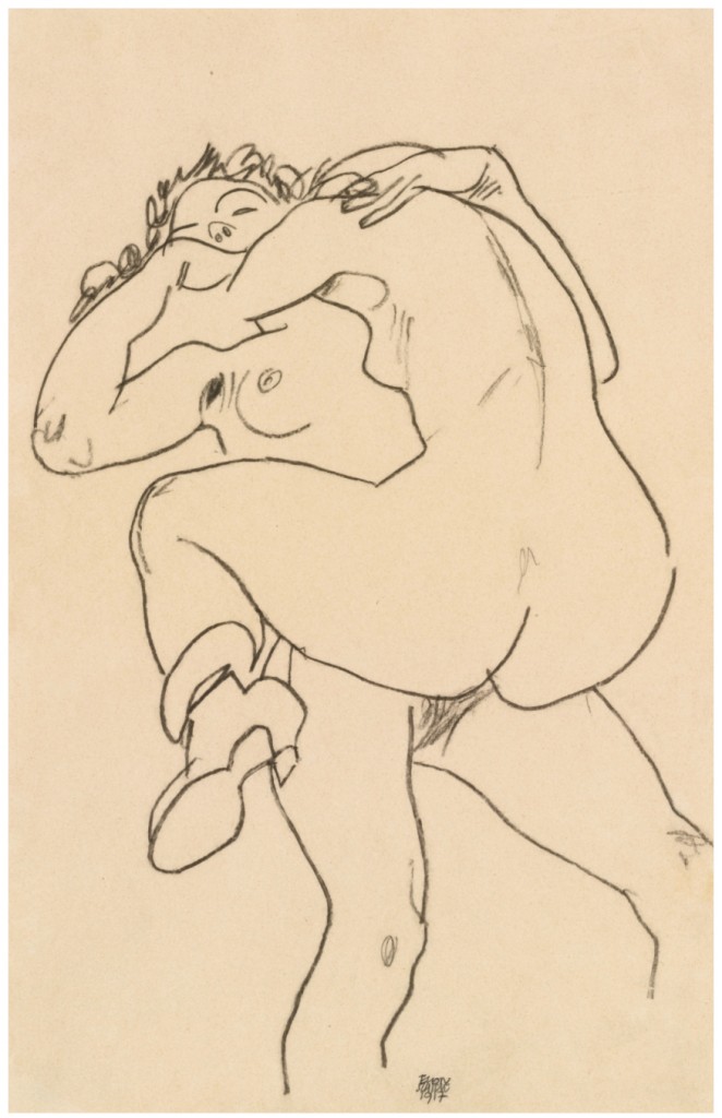 Egon-Schiele-two-friends