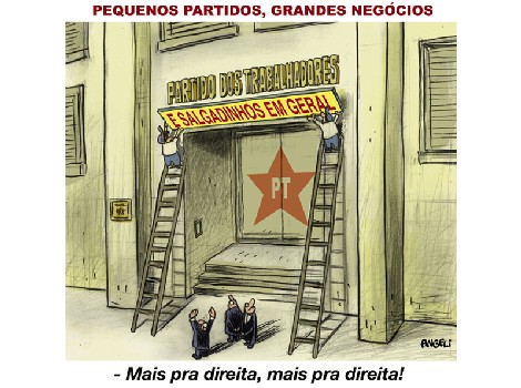 * PT agora luta para provar que é igual ao PSDB.