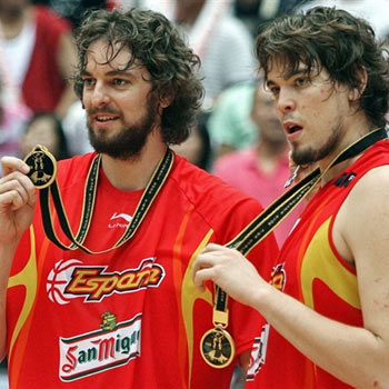 hermanos-gasol-irmaos-espanha Pau e Marc Gasol