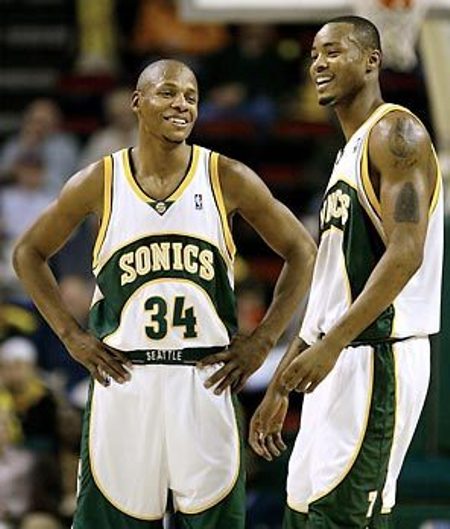 ray-allen-rashard-lewis Ray Allen e Rashard Lewis