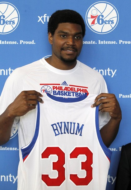 Andrew Bynum, Philadelphia 76ers Bynum, do Philadelphia 76ers