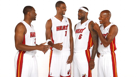 ray-allen-miami-heat Ray Allen e seus novos amiguinhos