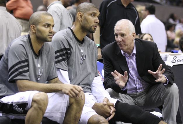 Parker, Duncan, Gregg Popovich Família Popovich
