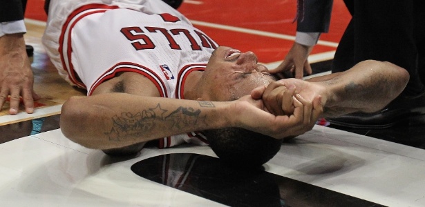 Derrick Rose abatido