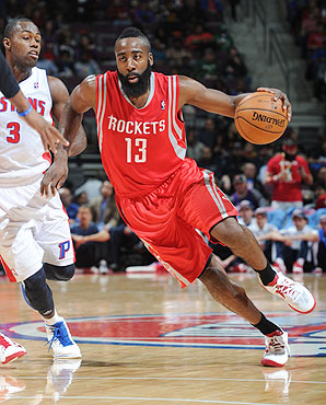 James Harden, surpresa pelo Rockets