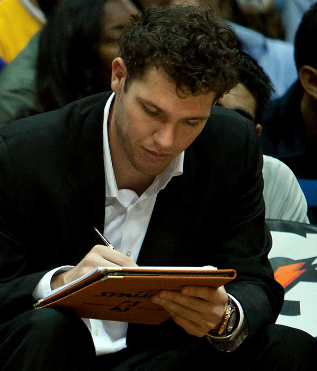 A prancheta de Luke Walton