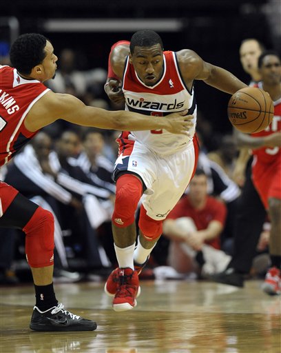 John Wall, Washington Wizards, NBA John Wall puxa a quinta