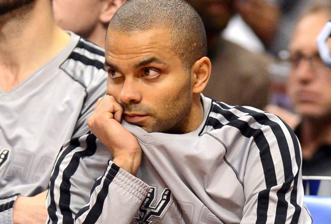 Tony Parker, Spurs, banco, lesão Tony Parker, ai