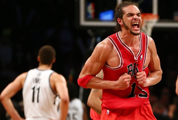 Joakim Noah, Bulls x Nets, Game 7 JoJo esmaga!
