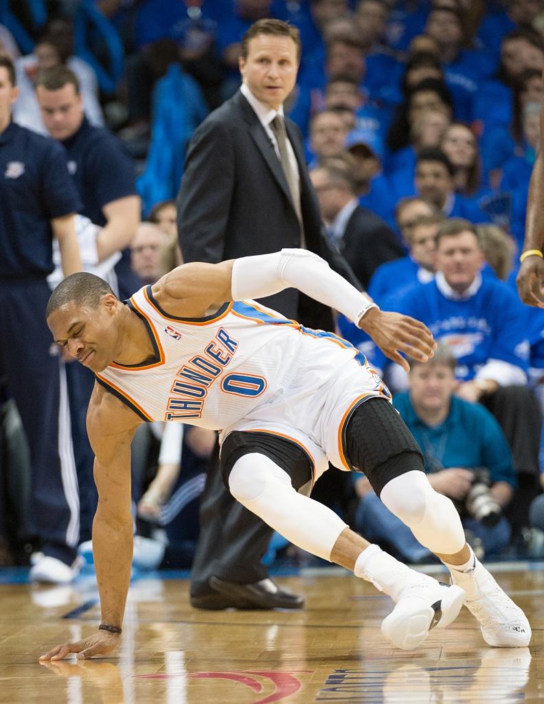 Russell Westbrook, NBA Playoffs 2013, lesão Westbrook fez falta