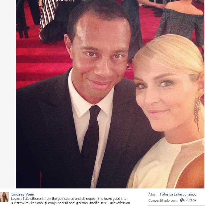 Tiger Woods e Lindsay Vonn