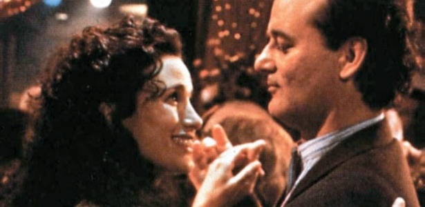 Andie MacDowell e Bill Murray em cena de "Feitiço do Tempo" (1993)
