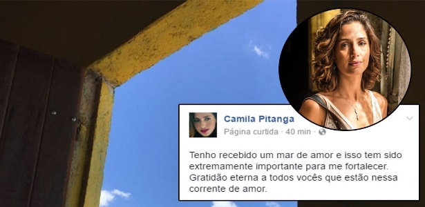 Camila Pitanga usa redes sociais para agradecer fãs pela "corrente de amor"