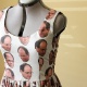 Costureira faz sucesso após criar vestidos com estampa de cara de famosos - Divulgação