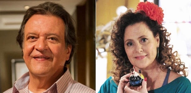 Em "Amor À Vida", Luis Melo e Elizabeth Savalla são o administrador Atílio e a ex-chacrete Márcia, respectivamente