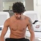 Pato grava cena de novela da Globo em que &eacute; atacado por maria chuteira