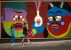 Festival de arte de rua na Inglaterra re�ne quarenta artistas