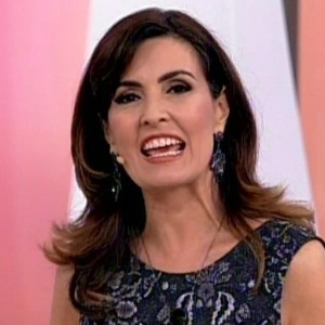 A apresentadora Fátima Bernardes