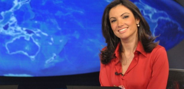 Patrícia Poeta representa o "Jornal Nacional" no Emmy