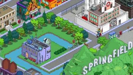 Em "Tapped Out" você é encarregado de reconstruir a cidade de Springfield